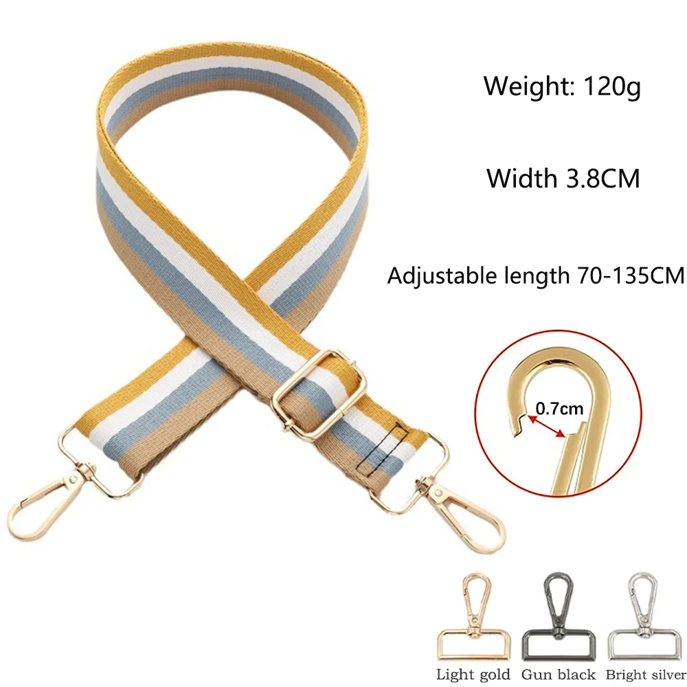 3.8CM Nylon Shoulder Strap Diy Exquisite Embroidery Universal Fashionable Durable Precision Woven Diagonal Shoulder Strap
3.8CM Nylon Shoulder Strap Diy Exquisite Embroidery Universal Fashionable Durable Precision Woven Diagonal Shoulder Strap