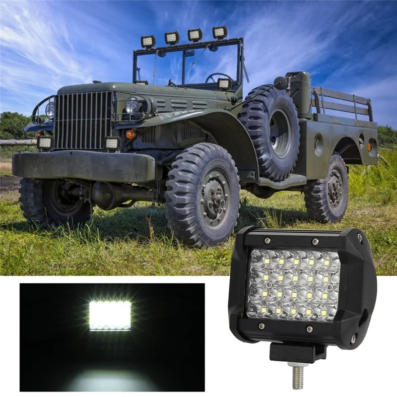 4 Inch Headlight LED Work Light Bar for Truck Pickup 4WD Off Road ATV SUV Auto UTV Accessories (2 Pack)
4 Inch Headlight LED Work Light Bar for Truck Pickup 4WD Off Road ATV SUV Auto UTV Accessories (2 Pack)