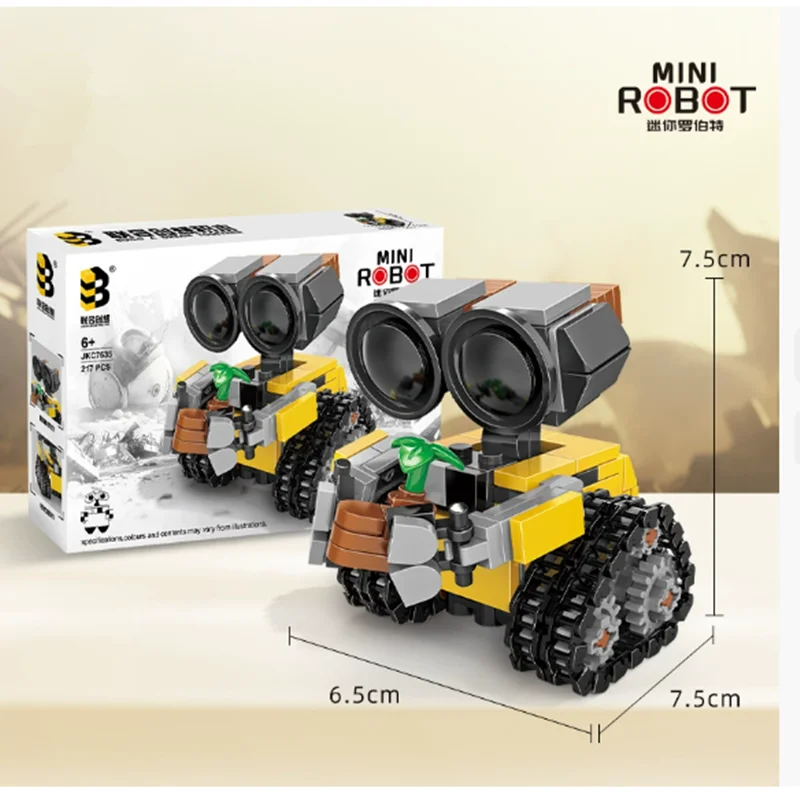 Assembling DIY Toys Puzzle Building Blocks Wally Robot JKC7635 Assembling DIY Toys Puzzle Building Blocks Wally Robot
Assembling DIY Toys Puzzle Building Blocks Wally Robot JKC7635 Assembling DIY Toys Puzzle Building Blocks Wally Robot