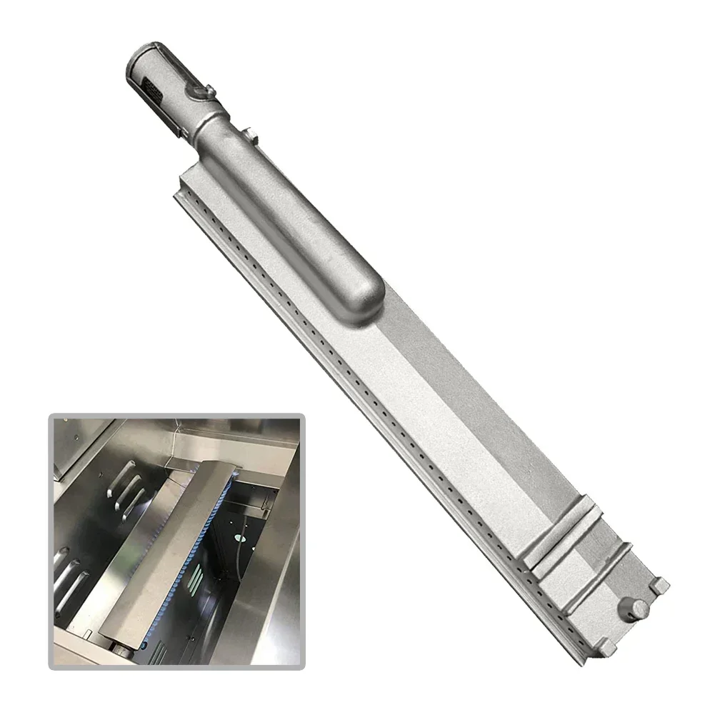1pc Heavy Duty Cast Stainless Steel 16" X 3.1" BBQ Grill Burner Replacement For Cast Iron Burner Outdoor Cooking Part
1pc Heavy Duty Cast Stainless Steel 16" X 3.1" BBQ Grill Burner Replacement For Cast Iron Burner Outdoor Cooking Part