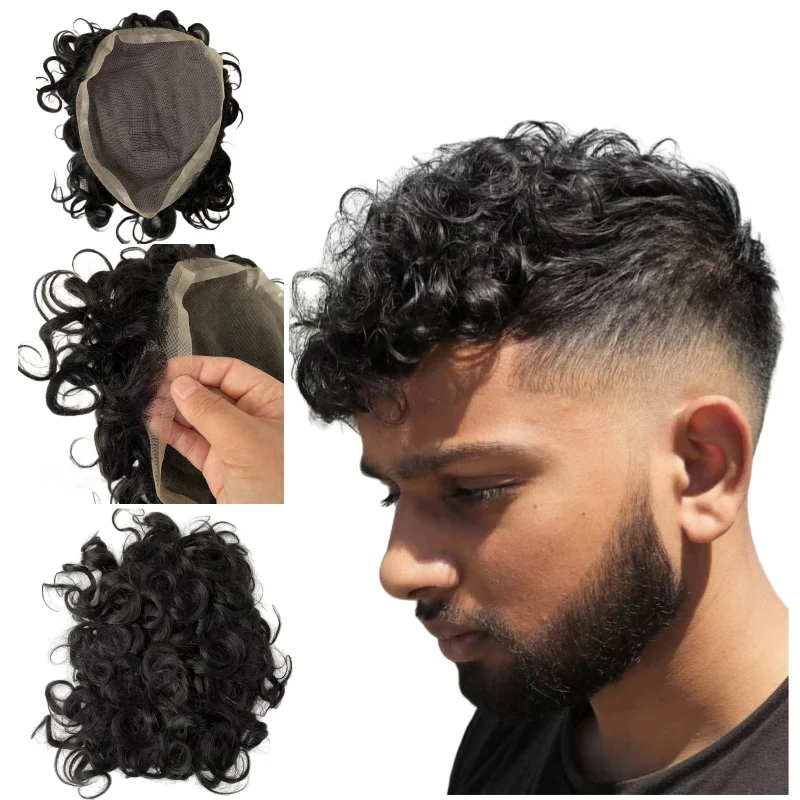 Малайзийские девственные человеческие волосы # 1b 19 мм Curl 7x9 Полный кружевной парик Мужские парики для мужчин
Малайзийские девственные человеческие волосы # 1b 19 мм Curl 7x9 Полный кружевной парик Мужские парики для мужчин
