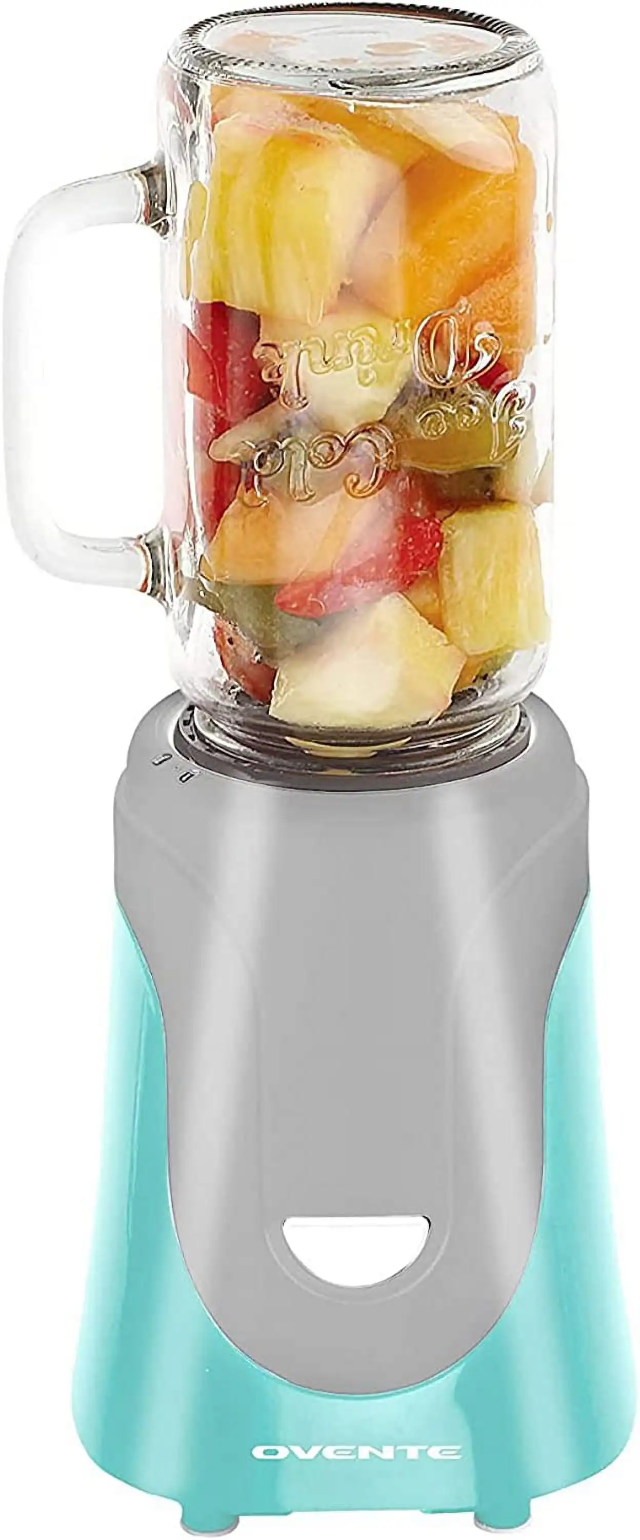 Retro Personal Blender and Smoothie Maker with 18 Oz Mason Jar, 300W Base, Stainless Steel Blades, BPA-Free and Dishwasher Safe
Retro Personal Blender and Smoothie Maker with 18 Oz Mason Jar, 300W Base, Stainless Steel Blades, BPA-Free and Dishwasher Safe