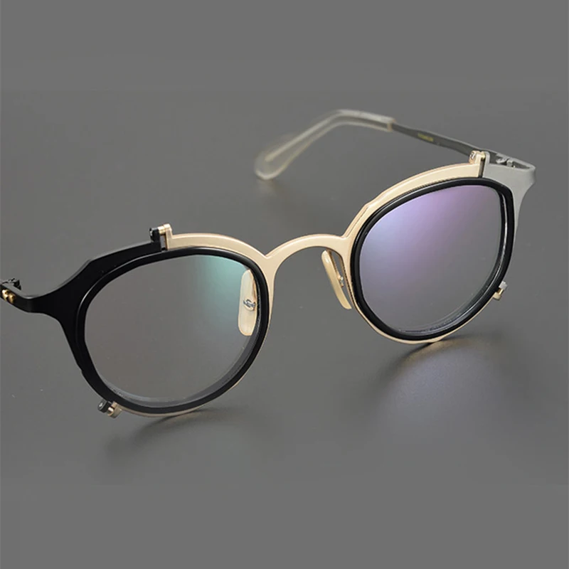 Japanese Unique Design Round Titanium Glasses Frame MM0050 Men Women Retro Ultralight Eyeglasses Designer Spectacles Eyewear
Japanese Unique Design Round Titanium Glasses Frame MM0050 Men Women Retro Ultralight Eyeglasses Designer Spectacles Eyewear