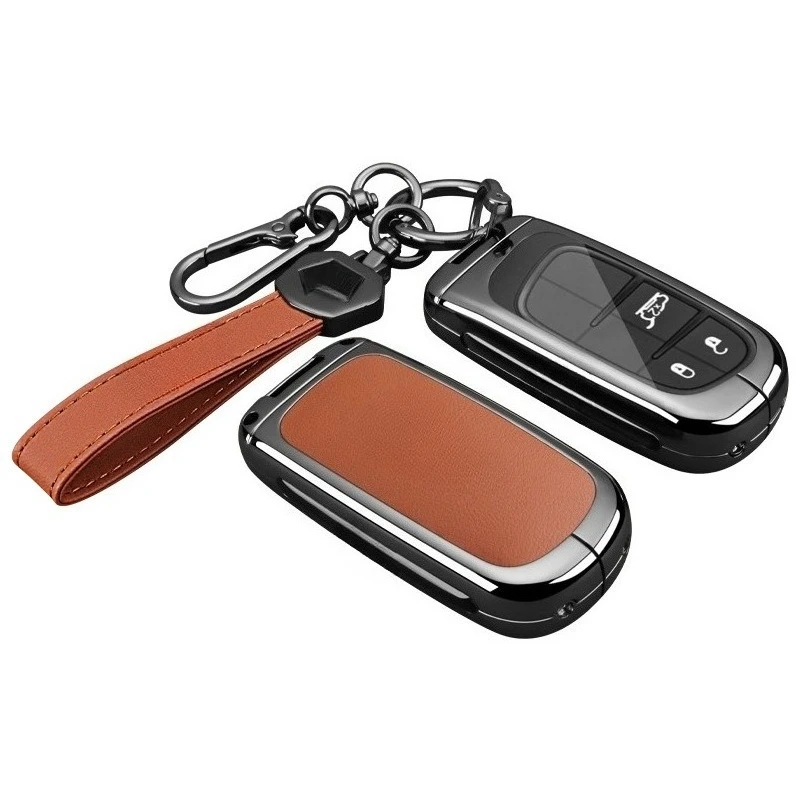 Zinc Alloy Key Cover Case for Jeep Grand Cherokee/Renegade/Compass/Grand Commander/Cherokee - Protective Key Fob Shell
Zinc Alloy Key Cover Case for Jeep Grand Cherokee/Renegade/Compass/Grand Commander/Cherokee - Protective Key Fob Shell