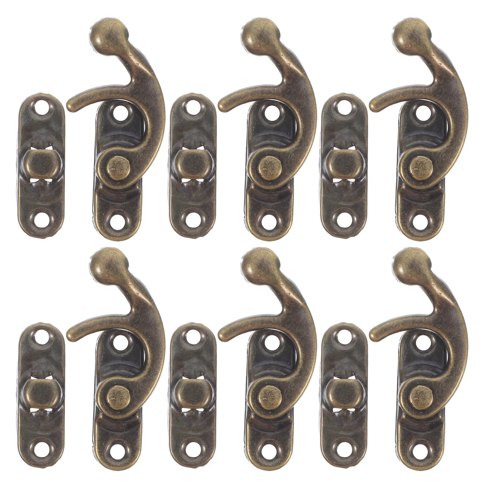 6pcs Bronze Box Catch Hook Hasp Vintage Cabinet Latch For Jewelry Boxes Toolboxes Furniture Clasp Lock Hardware Fastener Metal
6pcs Bronze Box Catch Hook Hasp Vintage Cabinet Latch For Jewelry Boxes Toolboxes Furniture Clasp Lock Hardware Fastener Metal