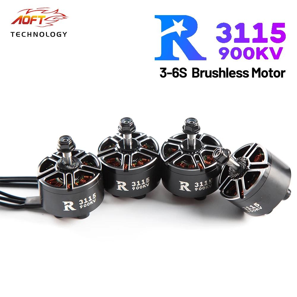 FPV Drone Brushless Motor 3115 900KV 3-6S R3115 for RC Multirotor Airplane Mark 8-10inch frame Long Range Drones Motor DIY Parts
FPV Drone Brushless Motor 3115 900KV 3-6S R3115 for RC Multirotor Airplane Mark 8-10inch frame Long Range Drones Motor DIY Parts