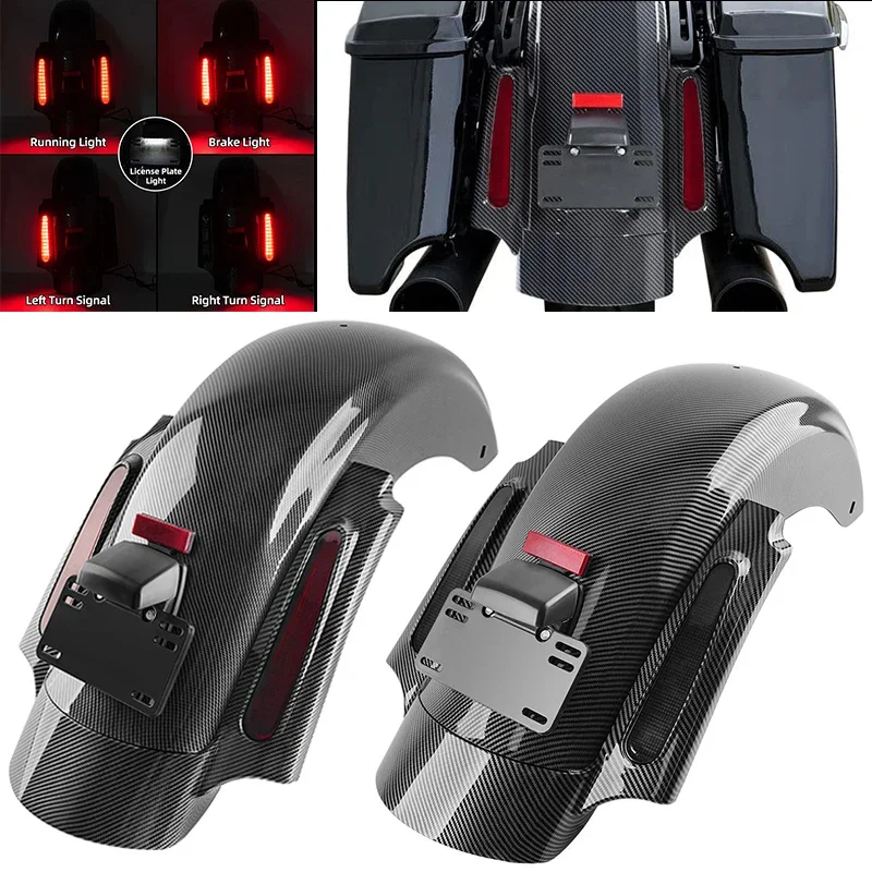 For Harley Touring Electra Road King FLHR 09-13 Motorcycle Accessories LED Light Rear Fender System Extension Fascia Set With
For Harley Touring Electra Road King FLHR 09-13 Motorcycle Accessories LED Light Rear Fender System Extension Fascia Set With
