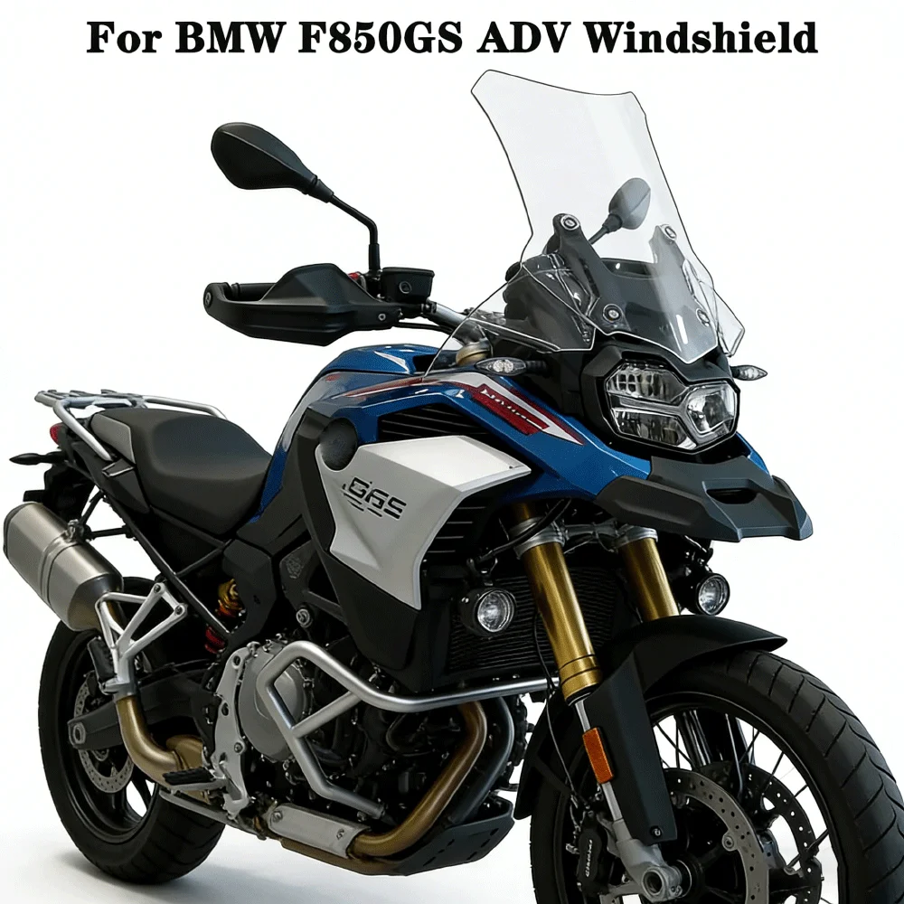 For BMW F850GS ADV Windshield Deflector Heightened Modification parts and Thickened Sunshade and Chest Protection Modified
For BMW F850GS ADV Windshield Deflector Heightened Modification parts and Thickened Sunshade and Chest Protection Modified