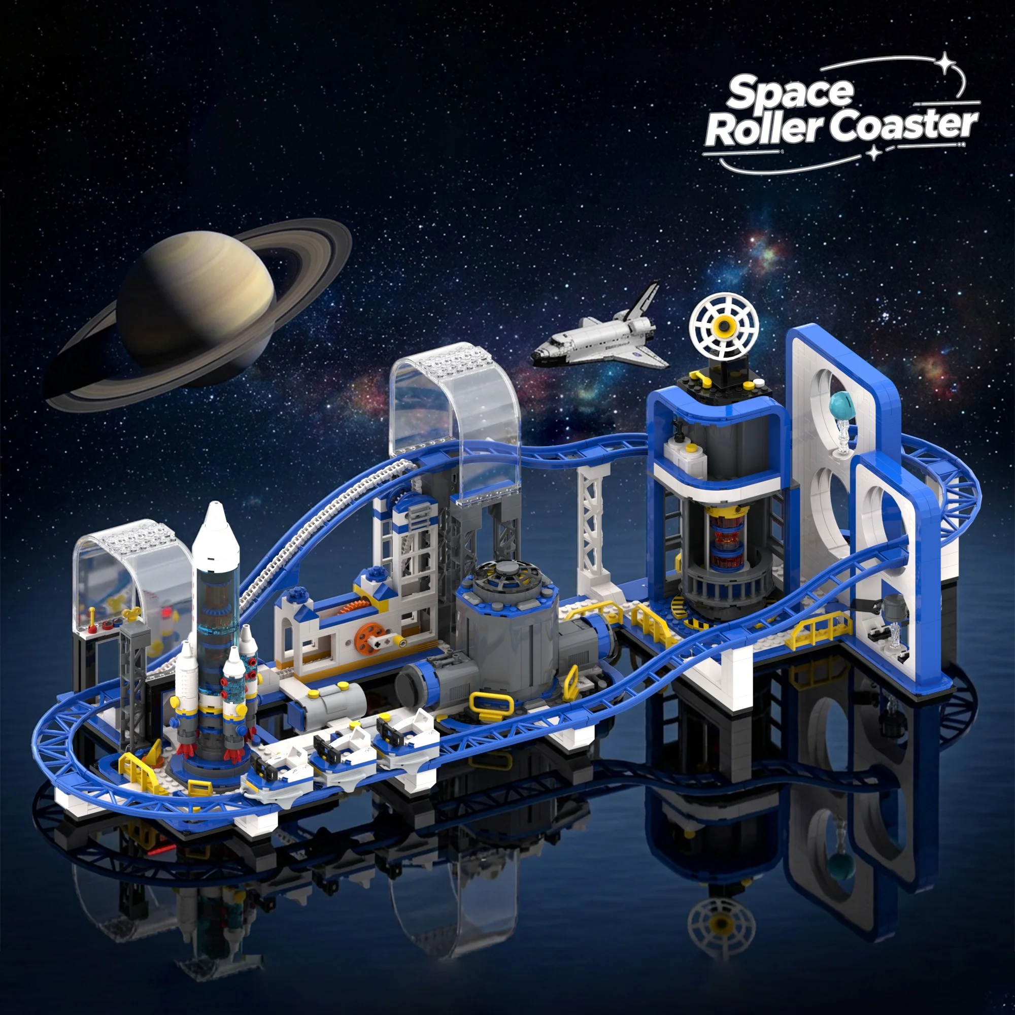 1256pcs Space Roller Coaster Building Blocks Creative Starry Sky Orbit Shuttle Roller Coaster Bricks Idea Toys for Adults Gifts
1256pcs Space Roller Coaster Building Blocks Creative Starry Sky Orbit Shuttle Roller Coaster Bricks Idea Toys for Adults Gifts