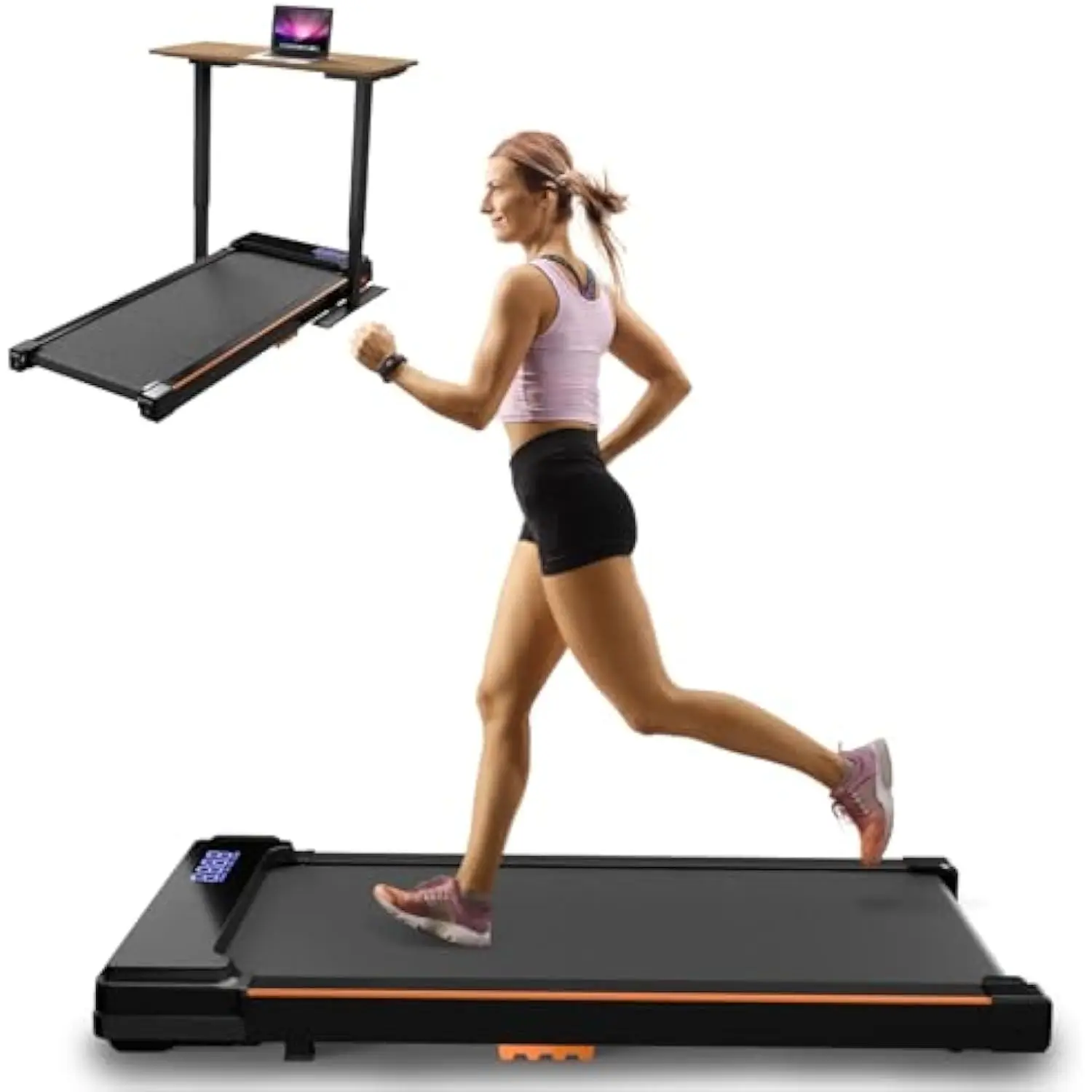 Walking Pad with Incline, Portable Treadmill for Home, 2.5HP Compact Treadmill with LED Display for Walking and Running, 2 in 1
Walking Pad with Incline, Portable Treadmill for Home, 2.5HP Compact Treadmill with LED Display for Walking and Running, 2 in 1