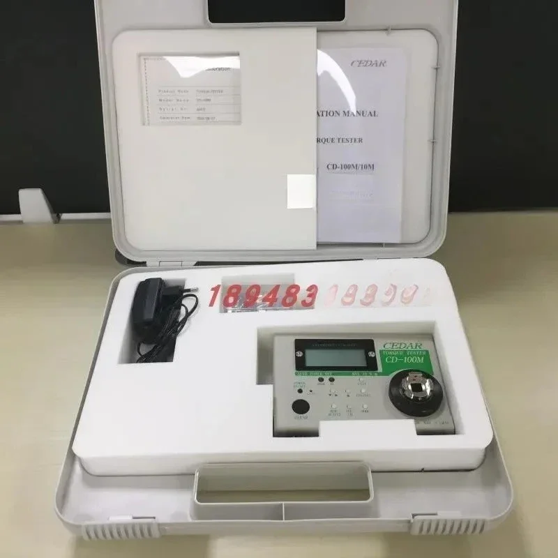 Оригинальный японский тестер крутящего момента CEDAR для проверки отверток CD-10M CD-100M
Оригинальный японский тестер крутящего момента CEDAR для проверки отверток CD-10M CD-100M