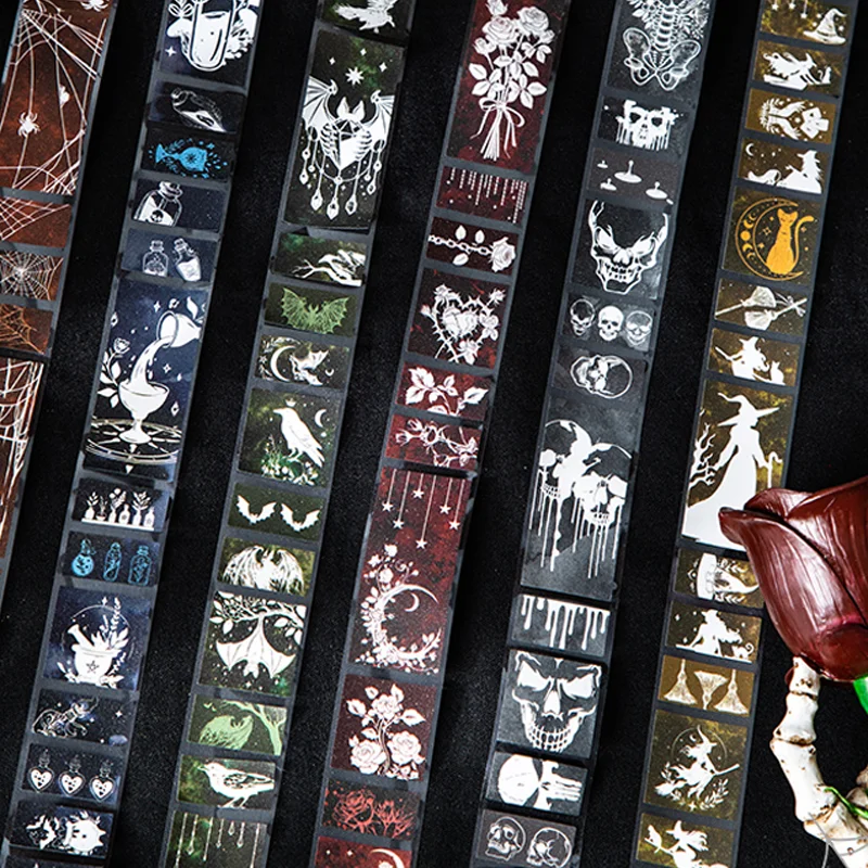 Mr. Paper, Vintage Masking Tape 200cm/roll Gothic Witch Dark Dawn Tape Home Handbooks Scrapbooks DIY Decorative Gifts
Mr. Paper, Vintage Masking Tape 200cm/roll Gothic Witch Dark Dawn Tape Home Handbooks Scrapbooks DIY Decorative Gifts