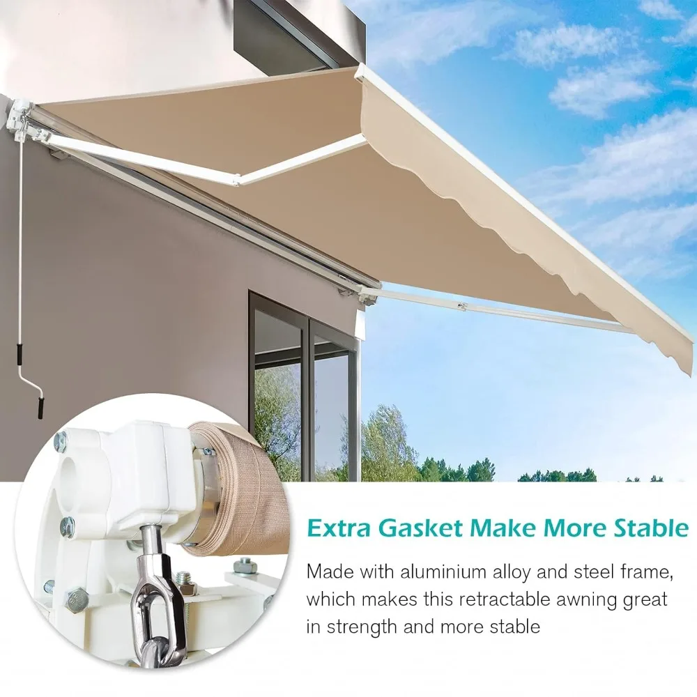 13'×10' Terrace Awning, Retractable Awning, Outdoor Terrace Canopy, Customizable
13'×10' Terrace Awning, Retractable Awning, Outdoor Terrace Canopy, Customizable