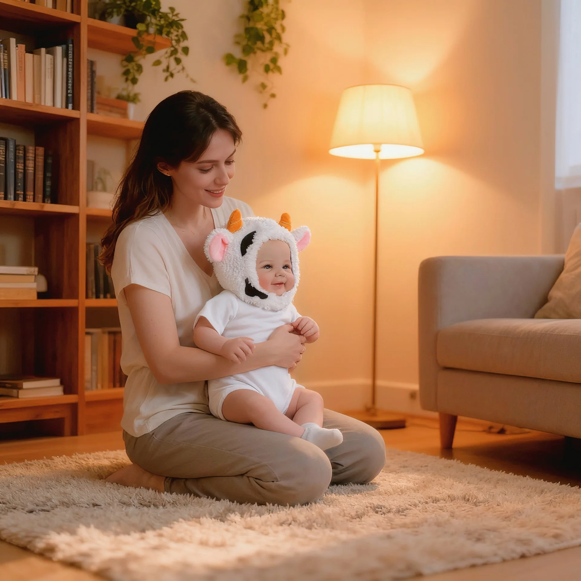 Кукла-реборн 48 см в очаровательной шапочке-коровке, с мягкой виниловой кожей и видимыми венами, улыбающаяся и реалистичная кукла-младенец, компаньон для детей
Кукла-реборн 48 см в очаровательной шапочке-коровке, с мягкой виниловой кожей и видимыми венами, улыбающаяся и реалистичная кукла-младенец, компаньон для детей