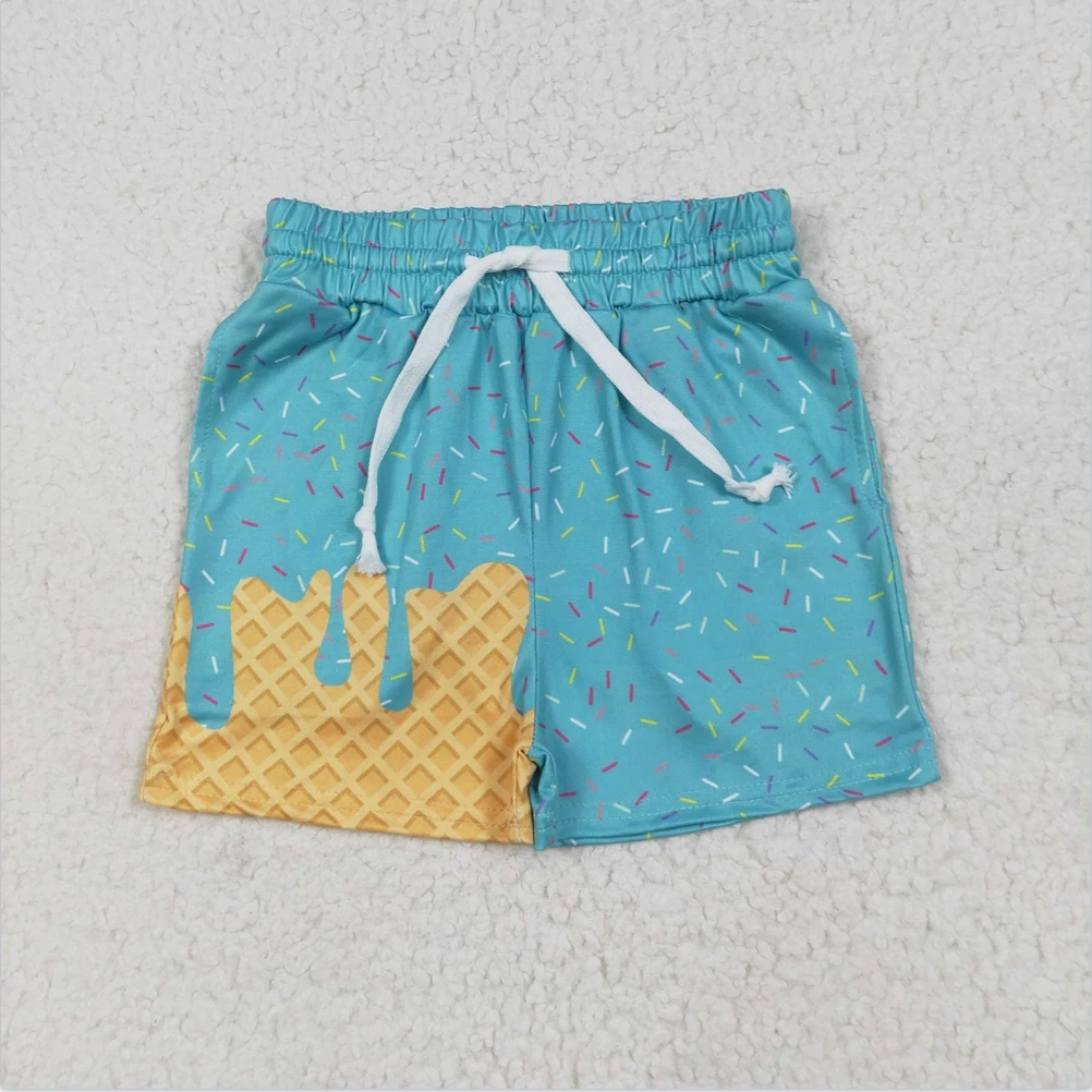 Wholesale Toddler Baby Boy Shorts Clothing Teal Ice Cream Drip Shorts Kids Boutique Children Toddler Girl Pocket Clothes Bottoms 
Wholesale Toddler Baby Boy Shorts Clothing Teal Ice Cream Drip Shorts Kids Boutique Children Toddler Girl Pocket Clothes Bottoms