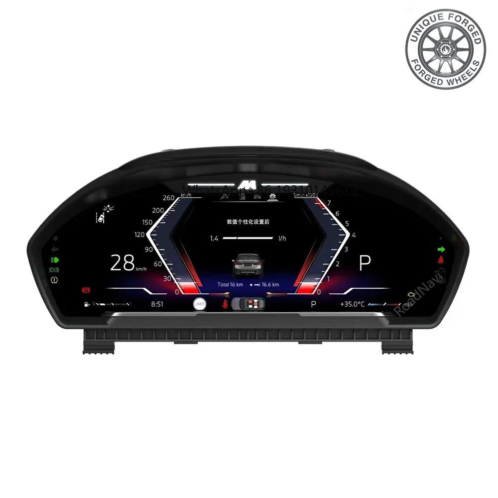 26style BC RoadNavi Car Auto Speedometer for BMW 3/4 Series F30/F31/GT-F34/F32/F33/F36 LCD Digital Cluster Car Upgrade Dashboard
26style BC RoadNavi Car Auto Speedometer for BMW 3/4 Series F30/F31/GT-F34/F32/F33/F36 LCD Digital Cluster Car Upgrade Dashboard