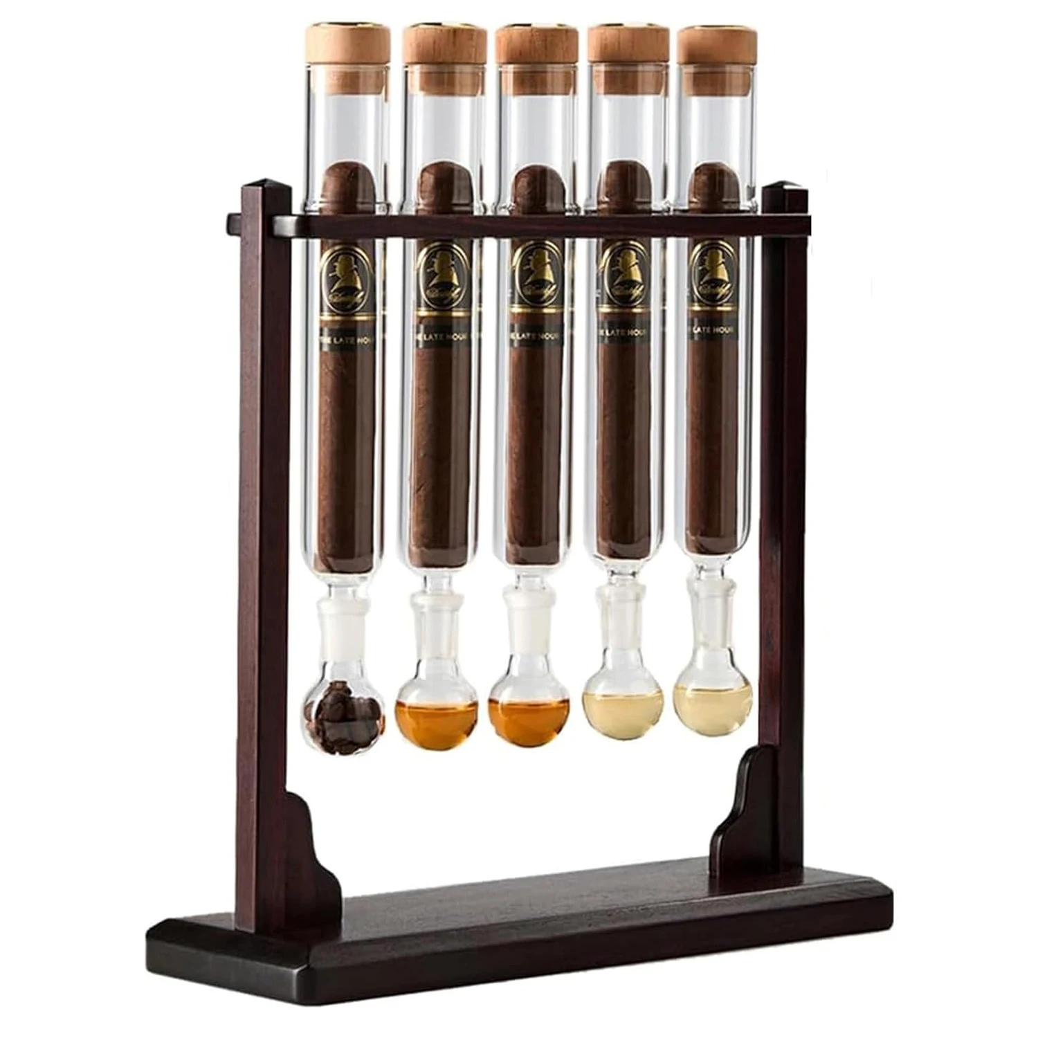 Cigar Humidifier - Aromatherapy Humidifier Kit, Straight Tube with Humidity Control, Spherical Base and Wooden Cap
Cigar Humidifier - Aromatherapy Humidifier Kit, Straight Tube with Humidity Control, Spherical Base and Wooden Cap