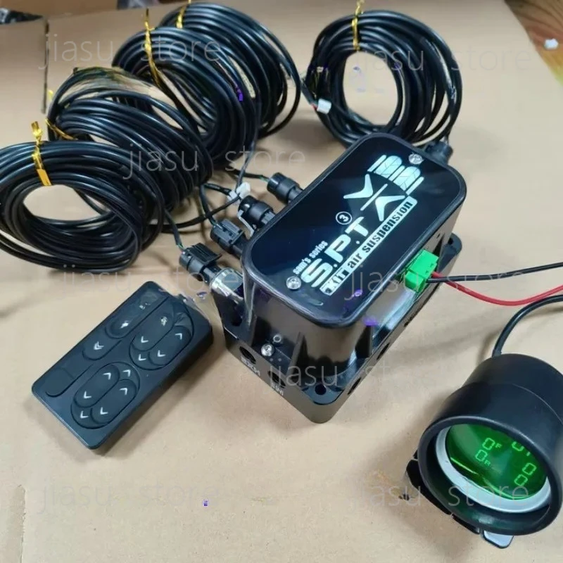 Pneumatic Solenoid Valve VU-4 VU-4F New Remote Control Accuair Riding Suspension Manifold with Wireless Controller Remote
Pneumatic Solenoid Valve VU-4 VU-4F New Remote Control Accuair Riding Suspension Manifold with Wireless Controller Remote