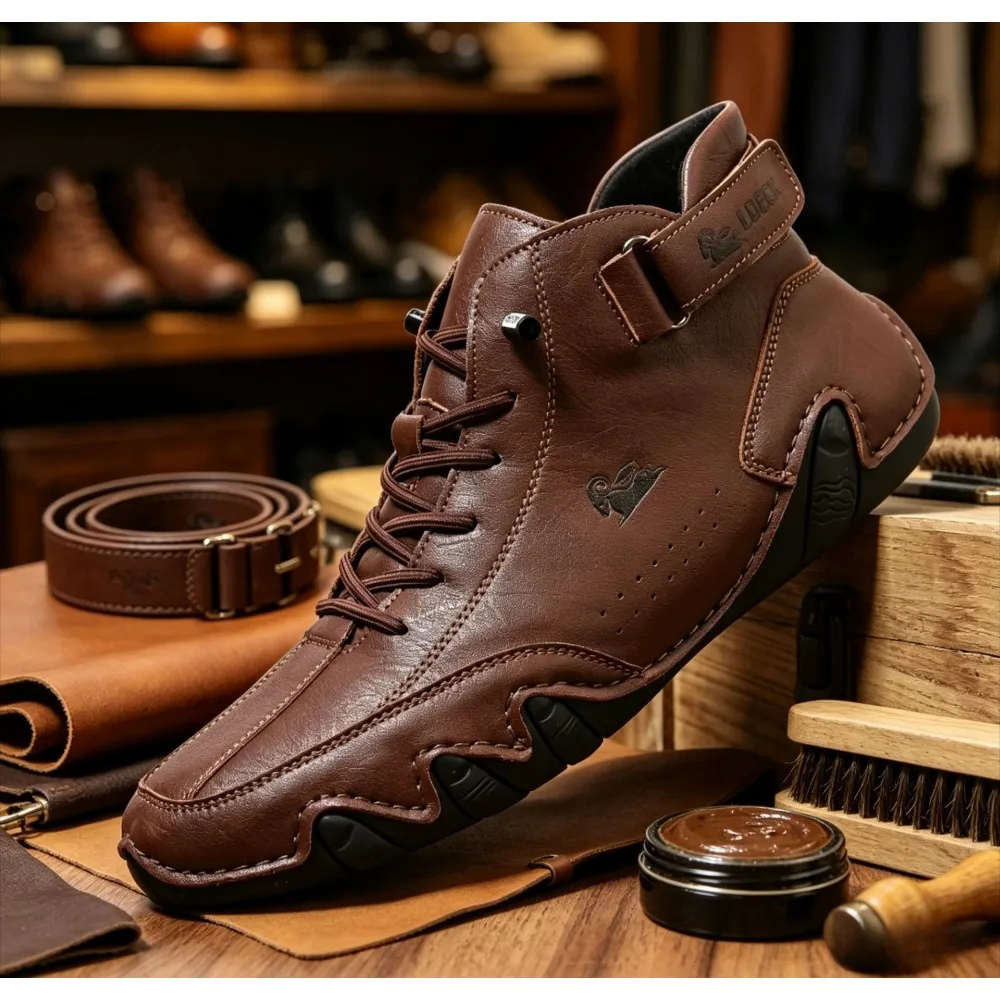 Leather Casual Shoes Sneakers for Men Fashion Outdoor Walking Loafers Shoes Comfortable Footwear Luxury Man Boots 2026 New In
Leather Casual Shoes Sneakers for Men Fashion Outdoor Walking Loafers Shoes Comfortable Footwear Luxury Man Boots 2026 New In