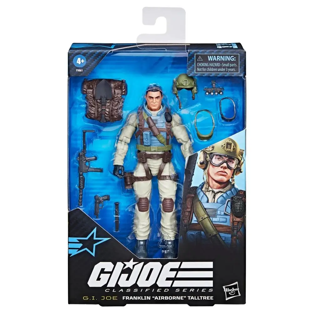 Hasbro G.I. Joe Classified Series #115 Franklin Airborne Talltree Collectible 6 Inch Action Figure with 10 Accessories Gift
Hasbro G.I. Joe Classified Series #115 Franklin Airborne Talltree Collectible 6 Inch Action Figure with 10 Accessories Gift