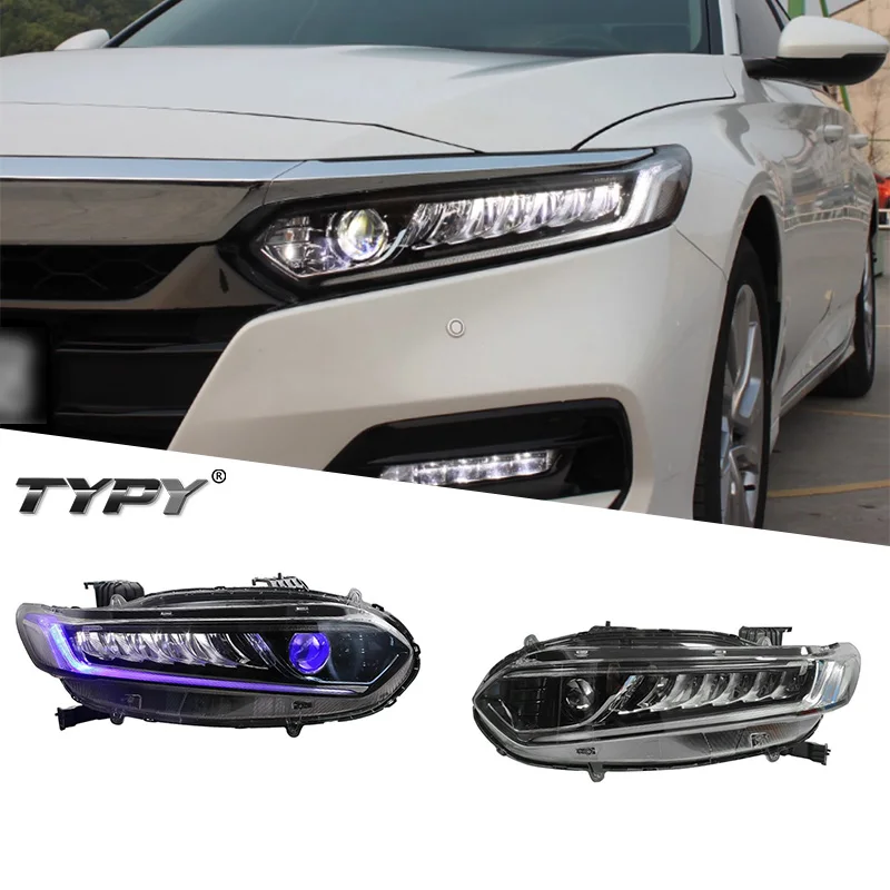 Car Headlamp For Honda 10 10th Accord Modified LED Head Lamp Head Light LED Daytime Running Lights 2018-2021
Car Headlamp For Honda 10 10th Accord Modified LED Head Lamp Head Light LED Daytime Running Lights 2018-2021