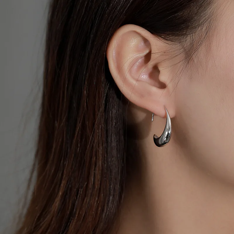 Buyee 925 Sterling Silver Female Drop Earring Elegant Simple Dangle Earring for Women Fashion Golden Big Fine Jewelry Earring
Buyee 925 Sterling Silver Female Drop Earring Elegant Simple Dangle Earring for Women Fashion Golden Big Fine Jewelry Earring