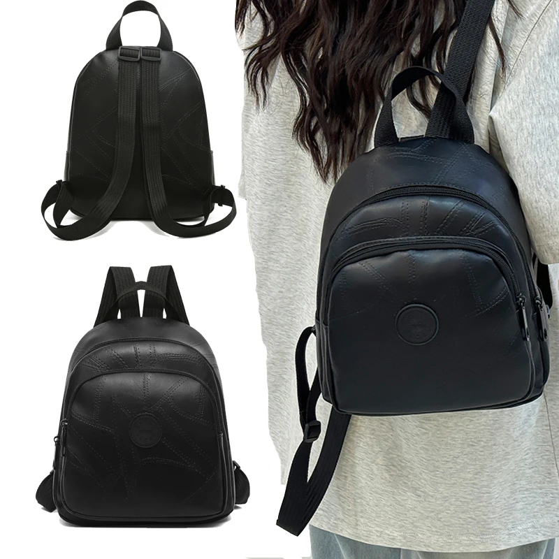 Рюкзак нейтрального цвета для мужчин и женщин из чистого полиуретана, с несколькими карманами, подходит для путешествий.
Рюкзак нейтрального цвета для мужчин и женщин из чистого полиуретана, с несколькими карманами, подходит для путешествий.