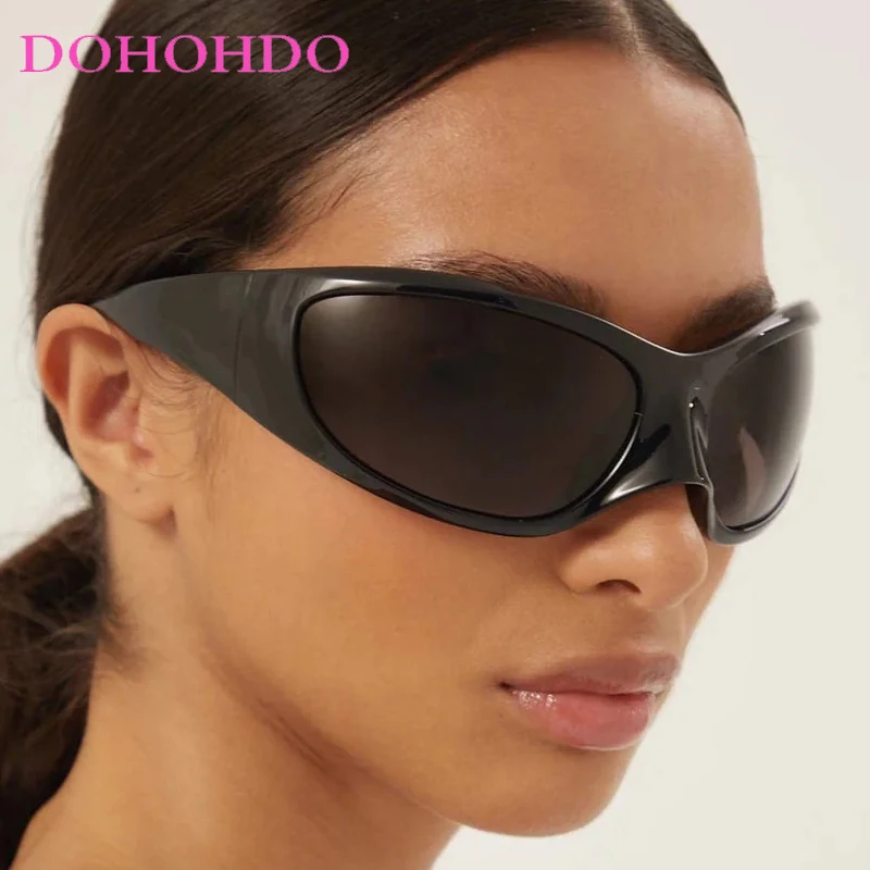 Trendy Oversized Y2K Cat Eye Women's Sunglasses Luxury Designer Punk Sunglasses Men Outdoor Sports Cycling Eyewear Unisex UV400
Trendy Oversized Y2K Cat Eye Women's Sunglasses Luxury Designer Punk Sunglasses Men Outdoor Sports Cycling Eyewear Unisex UV400
