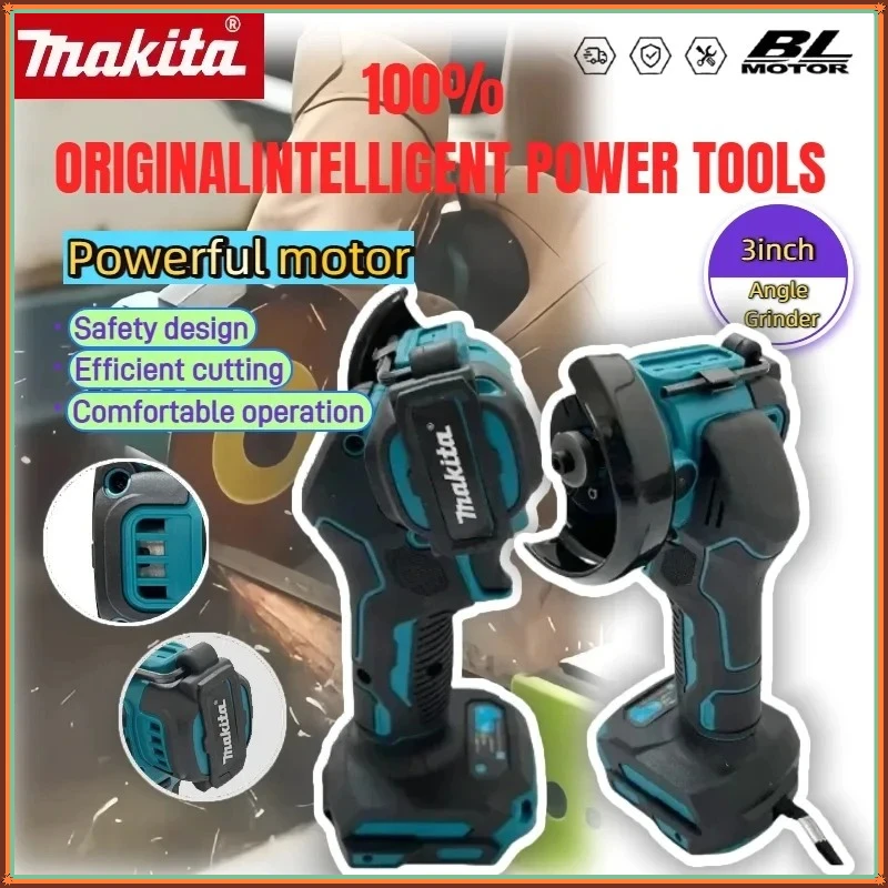 Makita 3 Inch Cordless Angle Grinder Electric Cut Off Tool Portable Cutting Circular Saw For Makita 18V Battery Power Tool
Makita 3 Inch Cordless Angle Grinder Electric Cut Off Tool Portable Cutting Circular Saw For Makita 18V Battery Power Tool