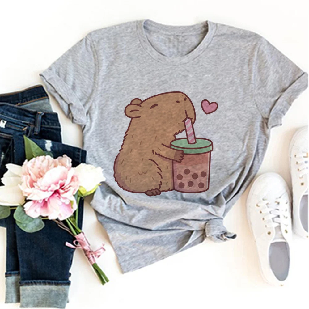 Capybara t-shirts women summer graphic anime t-shirts female anime manga funny clothes
Capybara t-shirts women summer graphic anime t-shirts female anime manga funny clothes