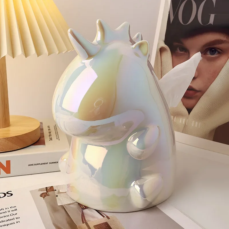 Creative Ins Light Luxury Unicorn Ceramic Tissue Box Home Living Room Decoration Tissue Box
Creative Ins Light Luxury Unicorn Ceramic Tissue Box Home Living Room Decoration Tissue Box