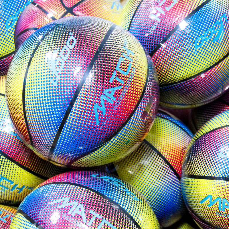 Rainbow Basketball Color No. 7 Limited Edition PU Non-slip and Wear-resistant Student Youth Game Training Basketball Facto
Rainbow Basketball Color No. 7 Limited Edition PU Non-slip and Wear-resistant Student Youth Game Training Basketball Facto