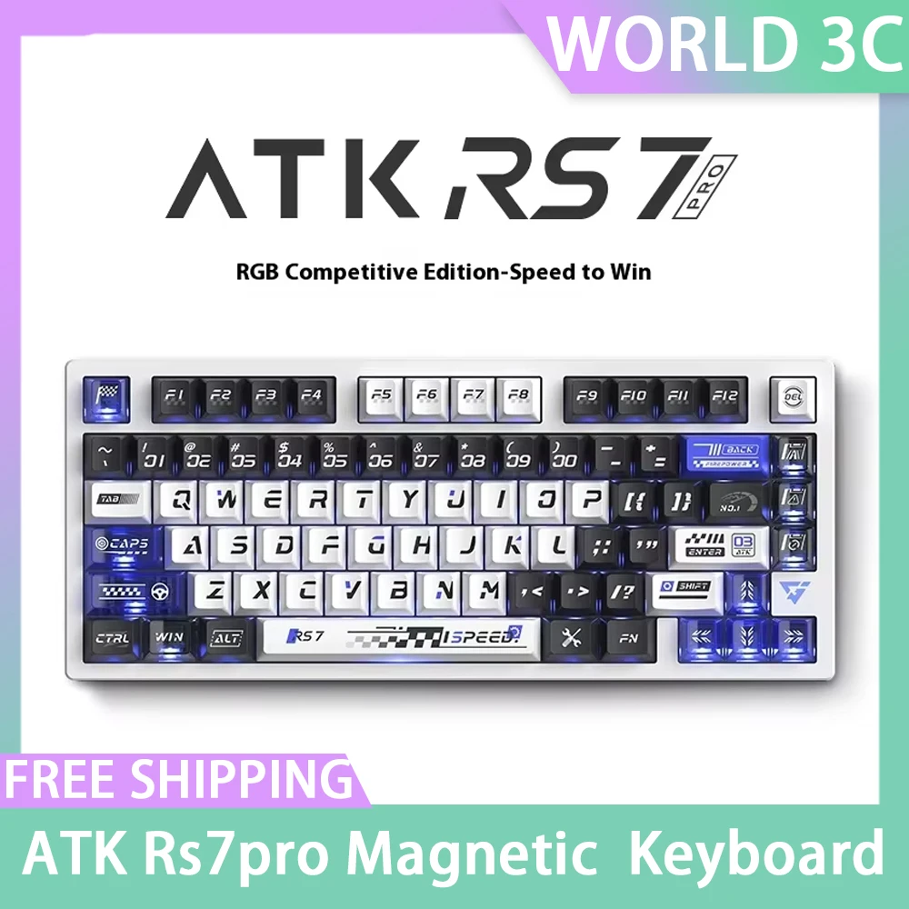 Vgn Atk Rs7 pro Клавиатура с магнитной осью 75% Проводная клавиатура из алюминиевого сплава с возможностью горячей замены Игровая клавиатура с индивидуальной прокладкой для Win/Mac
Vgn Atk Rs7 pro Клавиатура с магнитной осью 75% Проводная клавиатура из алюминиевого сплава с возможностью горячей замены Игровая клавиатура с индивидуальной прокладкой для Win/Mac