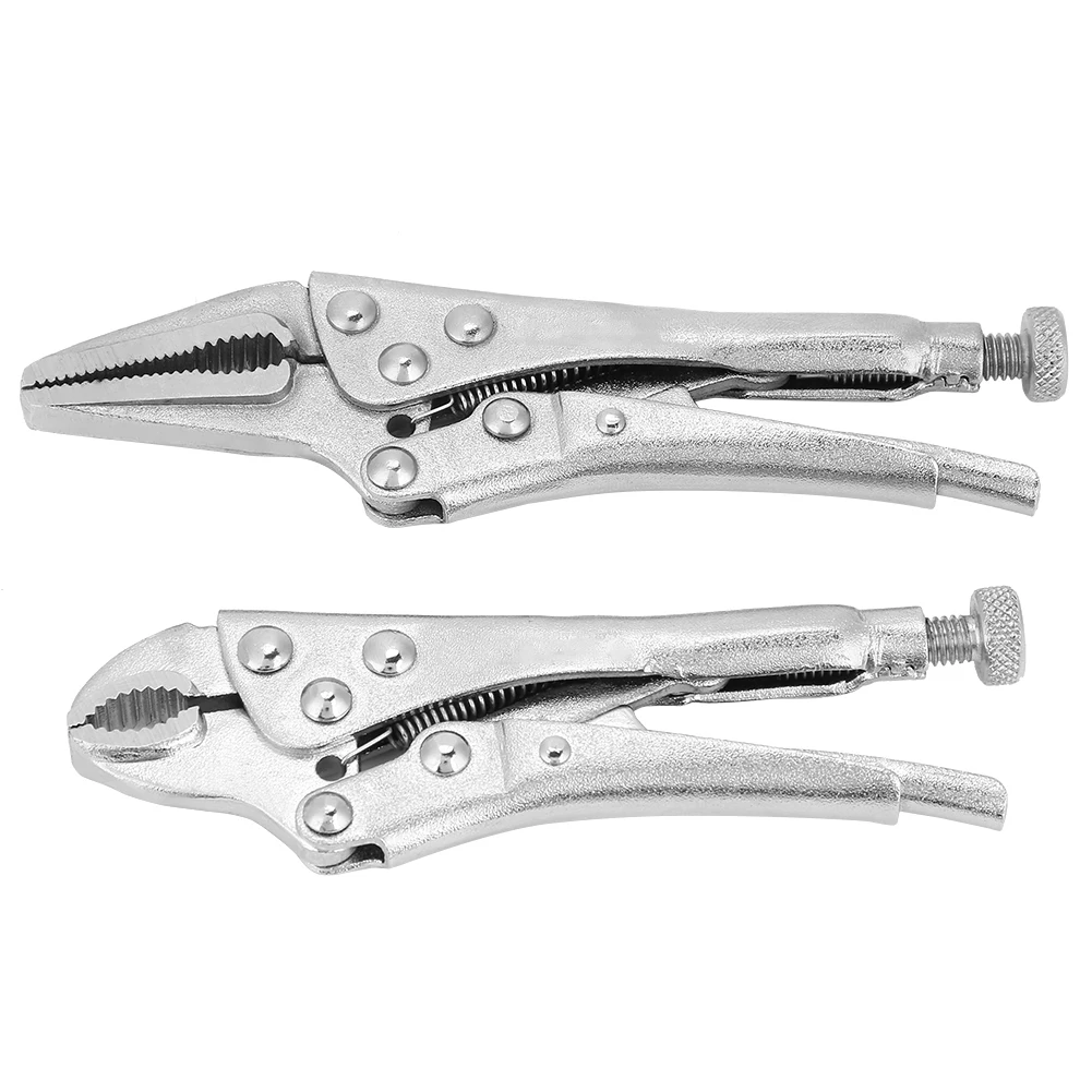 2Pcs Ground Mouth Locking Pliers Locking Pliers Ground Mouth Straight Jaw Lock Clamp Locking Pliers Set Hand Tools
2Pcs Ground Mouth Locking Pliers Locking Pliers Ground Mouth Straight Jaw Lock Clamp Locking Pliers Set Hand Tools