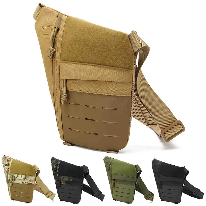 Outdoor tactical multifunctional chest bag crossbody bag, close fitting anti-theft invisible storage shoulder bag
Outdoor tactical multifunctional chest bag crossbody bag, close fitting anti-theft invisible storage shoulder bag
