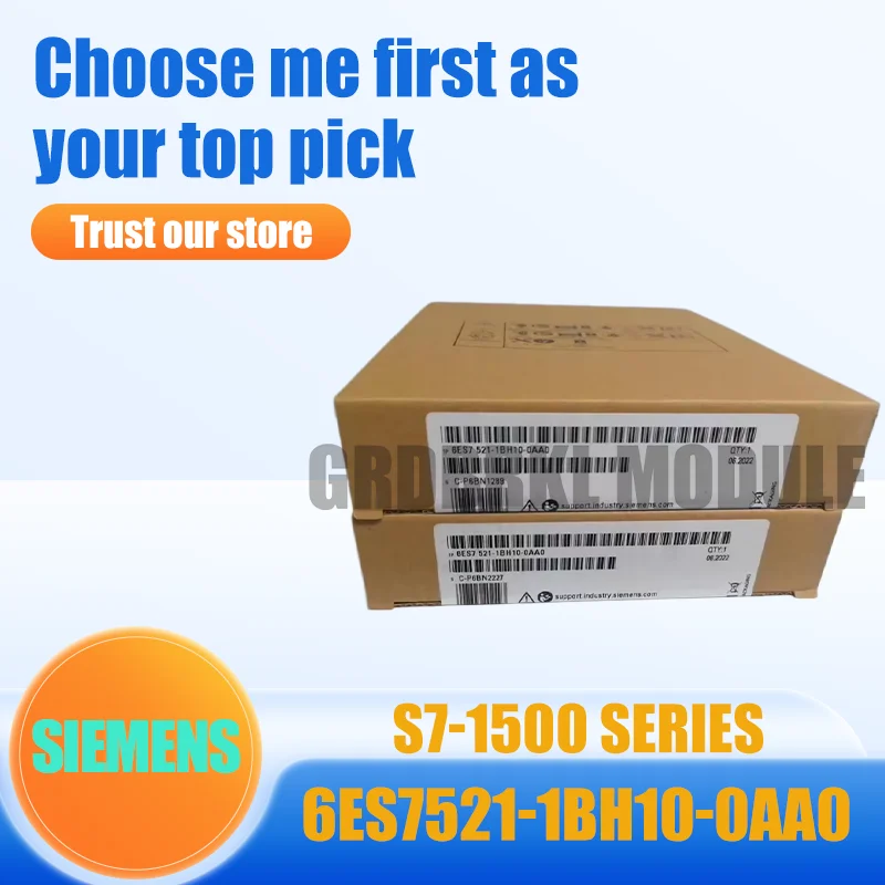 New Original SIEMENS 6ES7521-1BH10-0AA0 SIMATIC S7-1500 SM521 DI 16x24VDC Digital Input Module
New Original SIEMENS 6ES7521-1BH10-0AA0 SIMATIC S7-1500 SM521 DI 16x24VDC Digital Input Module