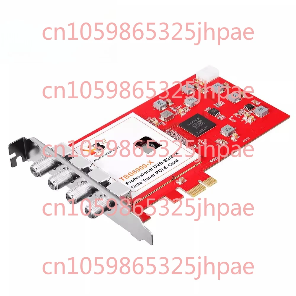 TBS6909-X V2 8-channel Frequency Point Input Receiver Card Compatible with Tvheadend Digital TV Tuner
TBS6909-X V2 8-channel Frequency Point Input Receiver Card Compatible with Tvheadend Digital TV Tuner