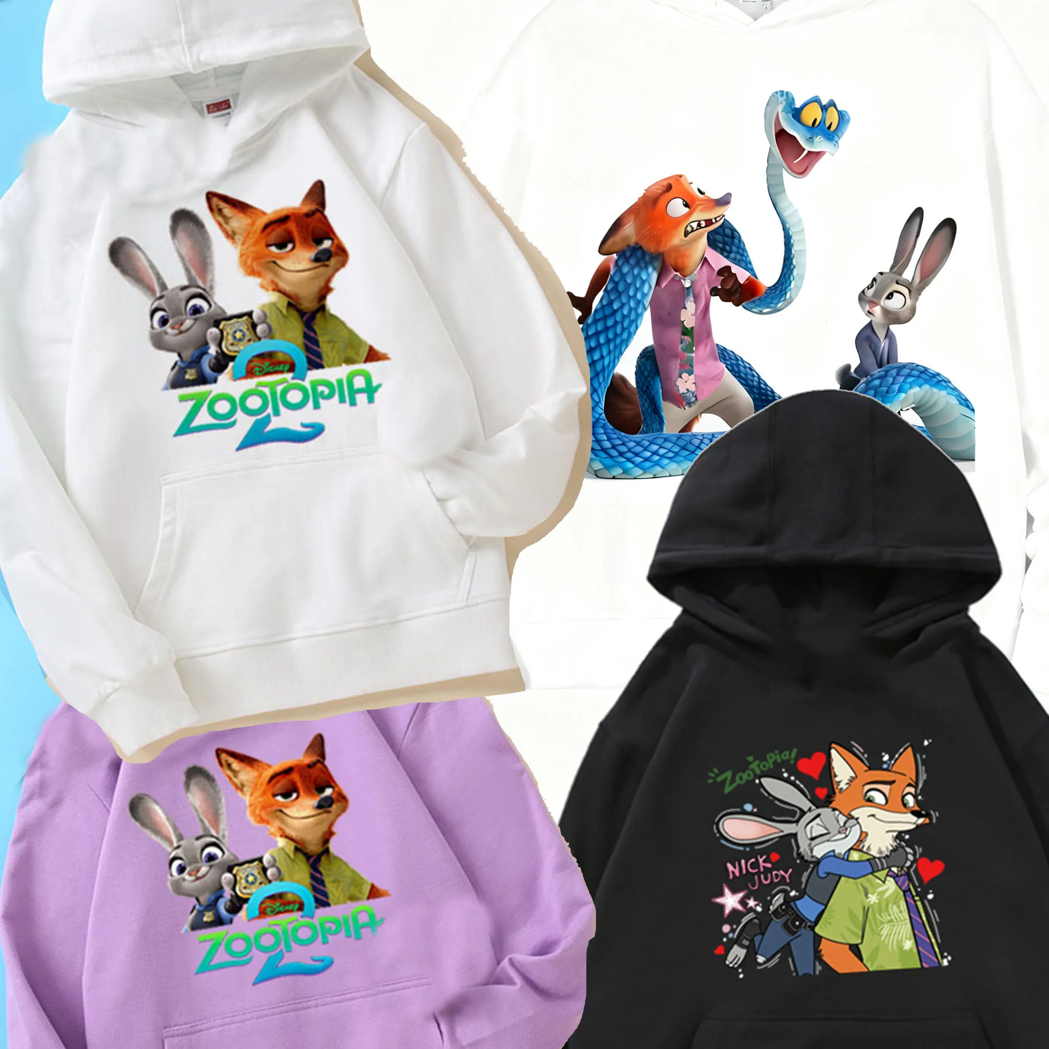 Zootopia 2-местный офицер Джуди Хоппс и Ник Уайлд, зимняя толстовка с капюшоном и принтом, комплект домашней одежды для пар
Zootopia 2-местный офицер Джуди Хоппс и Ник Уайлд, зимняя толстовка с капюшоном и принтом, комплект домашней одежды для пар