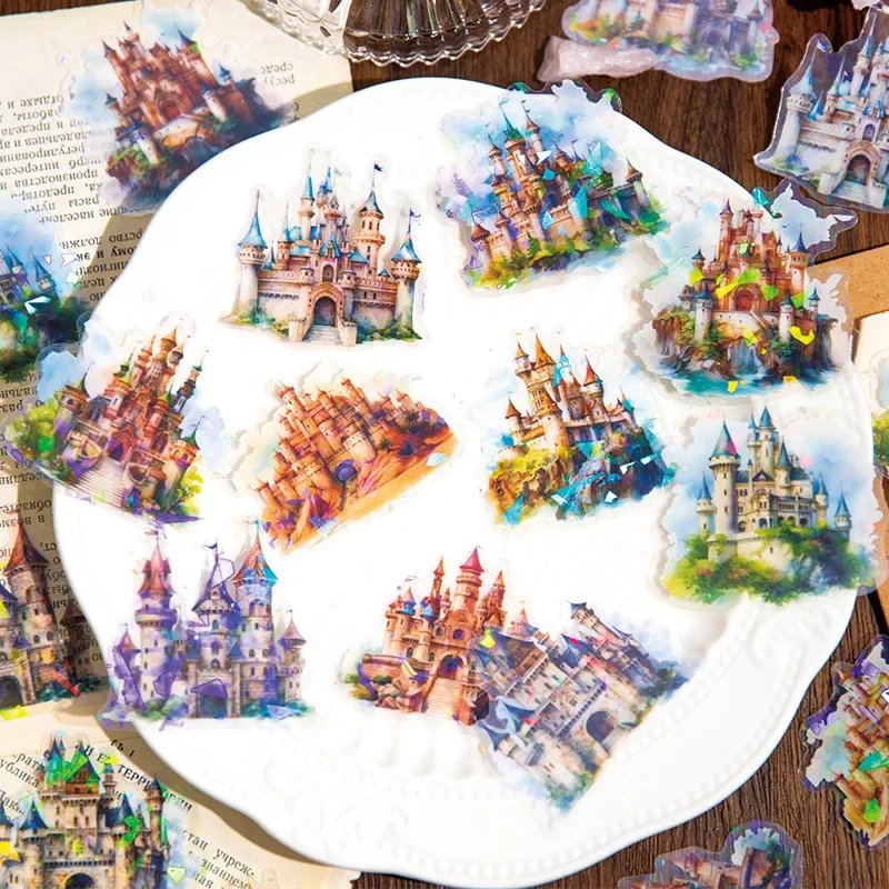 20pcs/bag PET Stickers Dream House Series Dreamlike Castles Theme Journal Scrapbook Shell Light Glitter DIY Decorative Materials
20pcs/bag PET Stickers Dream House Series Dreamlike Castles Theme Journal Scrapbook Shell Light Glitter DIY Decorative Materials