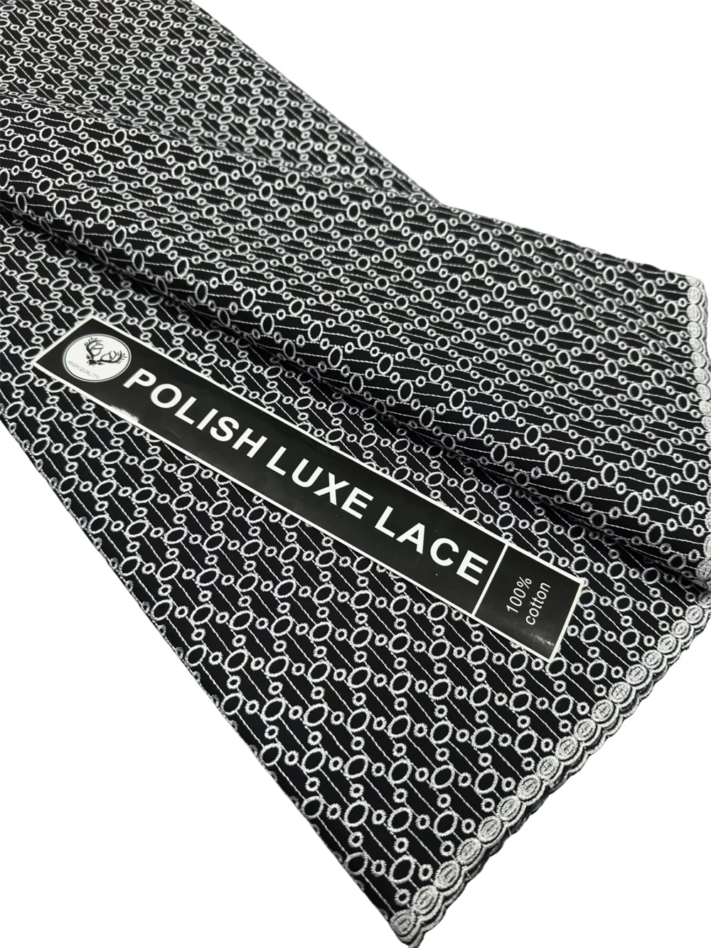Original White Black 100% Cotton Lace African Fabric High Quality Swiss Voile Polish Lace Cotton Fabrics For Men And Women Dress
Original White Black 100% Cotton Lace African Fabric High Quality Swiss Voile Polish Lace Cotton Fabrics For Men And Women Dress