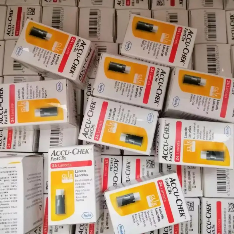 Accu-Chek FastClix Lancets 24'S / 72'S / 120'S Dedicated disposable blood collection needle for Mobile
Accu-Chek FastClix Lancets 24'S / 72'S / 120'S Dedicated disposable blood collection needle for Mobile