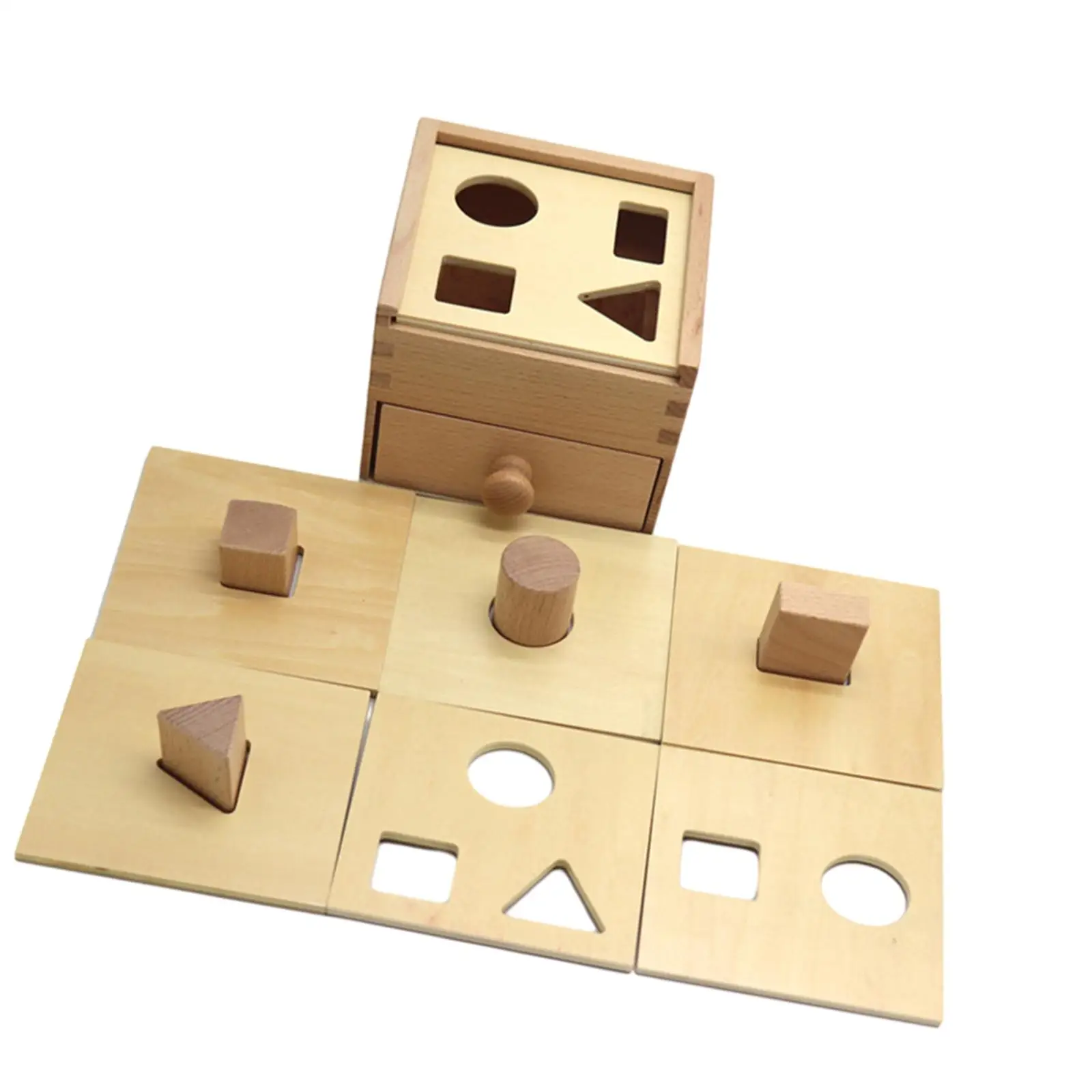Wooden Shape Sorting Cube Early Developmental Learning Matching Box Classic for Kids Children Toddlers Ages 2-4 Birthday Gift
Wooden Shape Sorting Cube Early Developmental Learning Matching Box Classic for Kids Children Toddlers Ages 2-4 Birthday Gift
