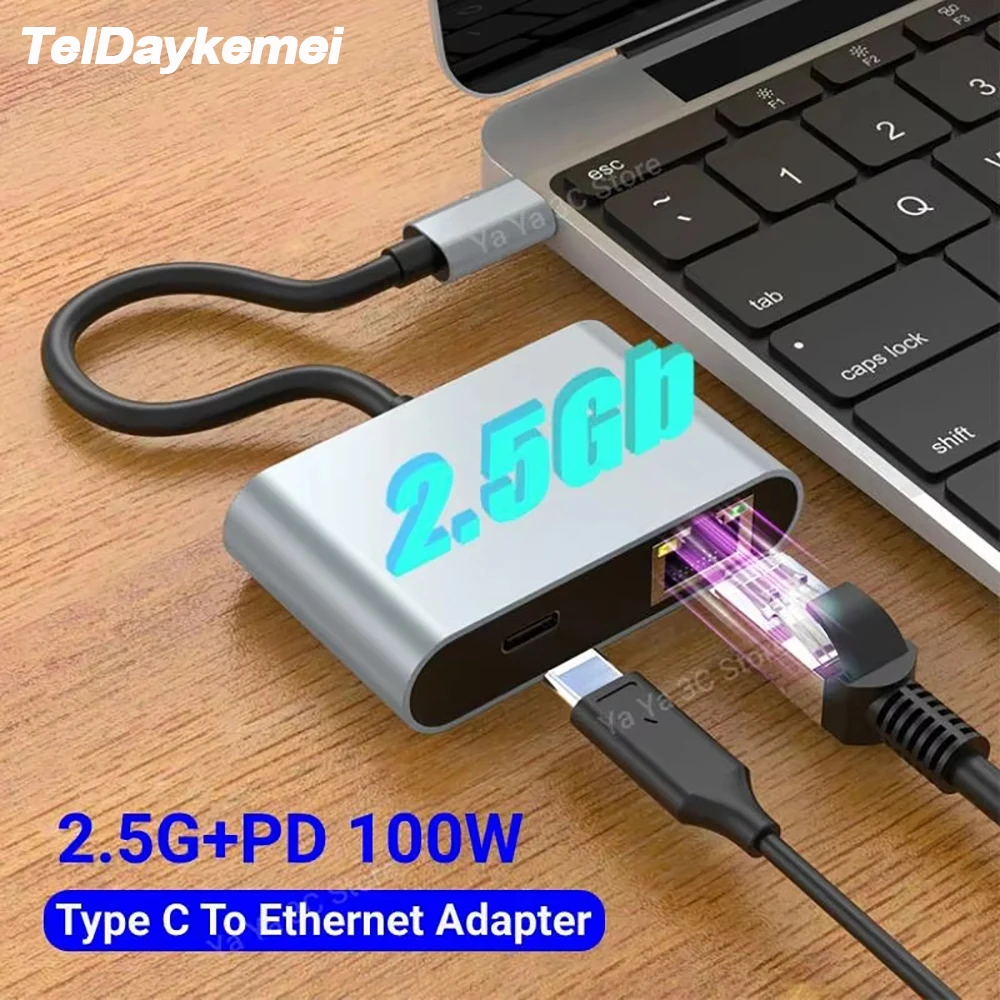Адаптер USB C-концентратора типа C на 2,5G Ethernet с портом PD100W Гигабитная сетевая карта USB 3.2–2.5 Гбит/с для ноутбука Macbook Pro
Адаптер USB C-концентратора типа C на 2,5G Ethernet с портом PD100W Гигабитная сетевая карта USB 3.2–2.5 Гбит/с для ноутбука Macbook Pro