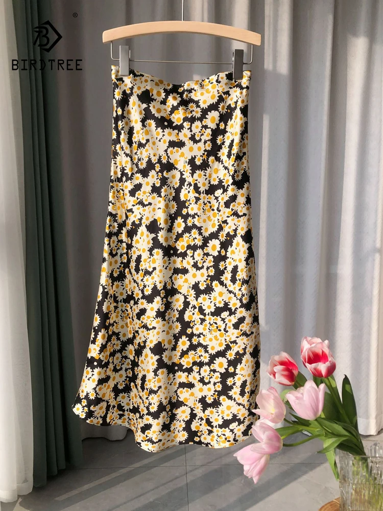 BirdTree-Женская элегантная юбка из 100% шелка 19 мм, эластичный принт на талии, романтическая французская вечерние юбка-труба, осенняя новинка 2023 года B58060CC
BirdTree-Женская элегантная юбка из 100% шелка 19 мм, эластичный принт на талии, романтическая французская вечерние юбка-труба, осенняя новинка 2023 года B58060CC