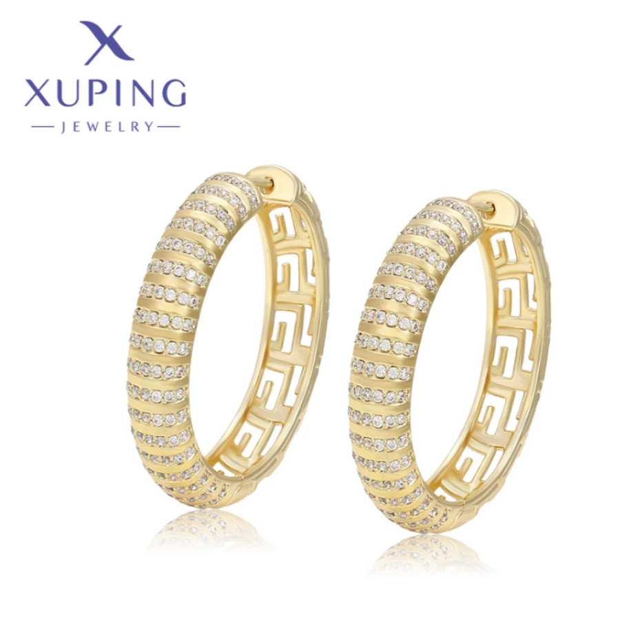 Xuping ювелирные изделия, модные изысканные круглые серьги, золотистые серьги для женщин, подарки на Рождество, вечеринку S00123074
Xuping ювелирные изделия, модные изысканные круглые серьги, золотистые серьги для женщин, подарки на Рождество, вечеринку S00123074