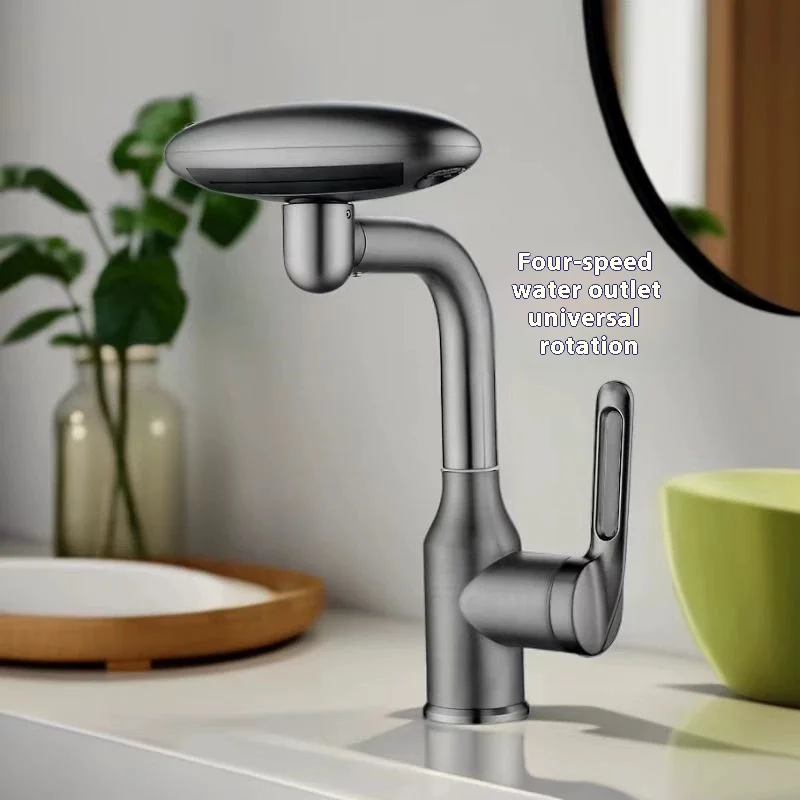 Multi Functional Stainless Steel Waterfall Basin Faucet 4 Modes Stream Sprayer 360° Rotation Hot Cold Water Sink Mixer Wash Tap
Multi Functional Stainless Steel Waterfall Basin Faucet 4 Modes Stream Sprayer 360° Rotation Hot Cold Water Sink Mixer Wash Tap