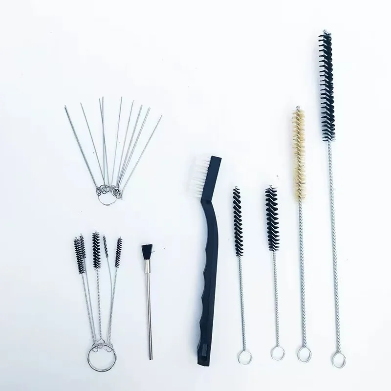 Набор инструментов для чистки распылителя для авторемонта с щеткой из щетины - ручка для чистки краскопического пистолета 21 раз для профессионального использования
Набор инструментов для чистки распылителя для авторемонта с щеткой из щетины - ручка для чистки краскопического пистолета 21 раз для профессионального использования