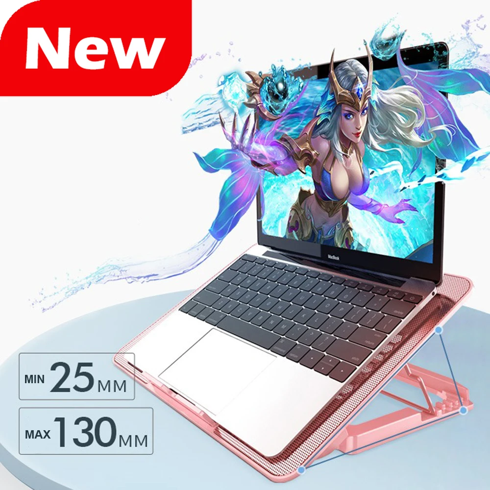 Laptop Cooler Notebook Cooling Pad Adjustable Holder Notebook Support With Six Fans For Macbook Pro Holder Laptop Cooling Stand
Laptop Cooler Notebook Cooling Pad Adjustable Holder Notebook Support With Six Fans For Macbook Pro Holder Laptop Cooling Stand