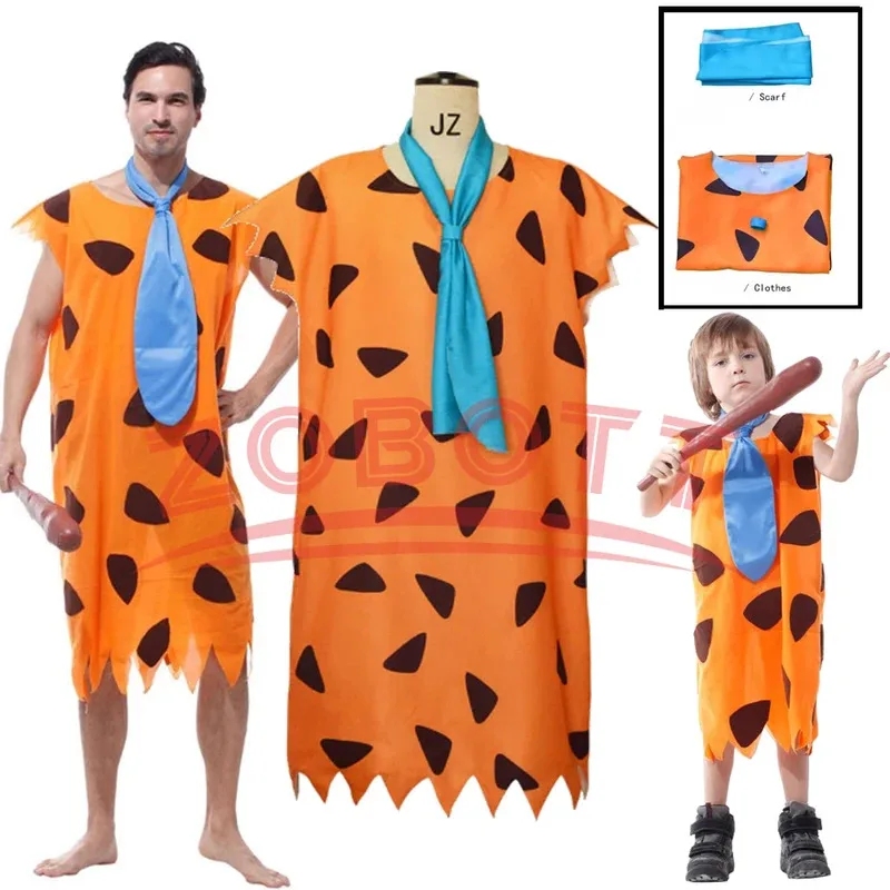 The Flinstones Fred Cosplay Costume American Animated Flintstones Anime Cosplay Costume Adult Boy Girl Dress Scarf Halloween
The Flinstones Fred Cosplay Costume American Animated Flintstones Anime Cosplay Costume Adult Boy Girl Dress Scarf Halloween