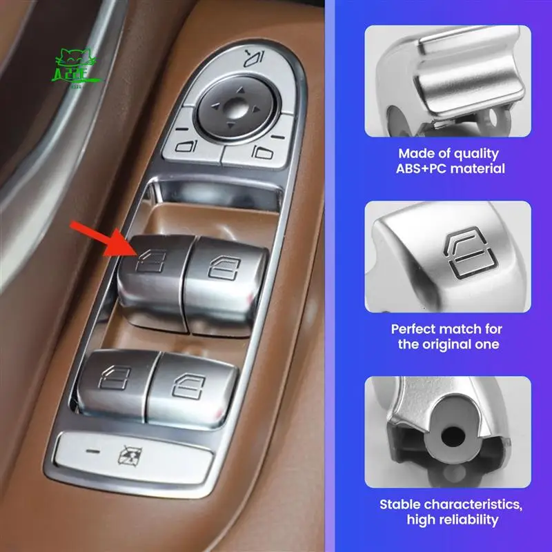 A22E-Car Left Right Front Window Switch Repair Button Cover For Mercedes Benz C Class W205 C200 W253 GLC 260 2229052203
A22E-Car Left Right Front Window Switch Repair Button Cover For Mercedes Benz C Class W205 C200 W253 GLC 260 2229052203